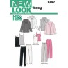 New Look Unisex Sportswear Jacket Top & Jogging Bottoms Sewing Pattern 6142