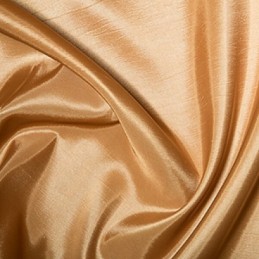 Wheat Taffeta Fabric Silk & Satin Look Crisp Feel and a Metallic Sheen Prom, Bridal, Wedding Dress