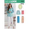 New Look Sewing Pattern 6292 Misses' Tunic or Top and Pull-on Trousers