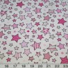 100% Cotton Fabric Lifestyle Twinkle Little to Large Stars 140cm Wide