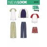 New Look Sewing Pattern 6404 Misses' and Men's Casual Separates