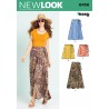 New Look Sewing Pattern 6456 Misses' Easy Wrap Skirts in Four Lengths