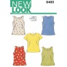 New Look Misses' Quick & Easy Sew Fitted Tops Sewing Pattern 6483