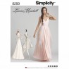 Simplicity Misses' Special Occasion Dresses Bridal Formal Sewing Pattern 8289