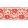 Nylon Lace Coral Red 2m x 11mm, 35mm, 55mm