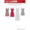 New Look Sewing Pattern 6509 Women's Jumper, Romper, and Dress