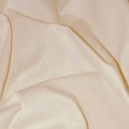 Cream Curtain Lining Fabric Solpruffe 63 Sateen 100% Cotton