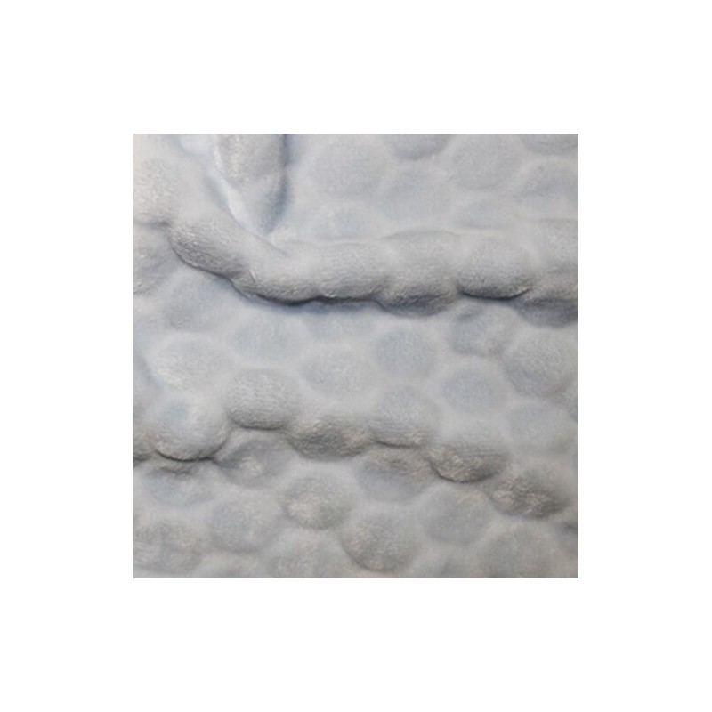 Bubble Fleece Fabric Honeycombe Double Sided Cuddle Soft 