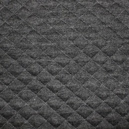 Marl Stretch Quilting Fabric Diamond Quilted Poly Spandex 
