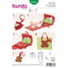 Burda Style Babies Infant Nappy Diaper Bag Dress Sewing Pattern 6623