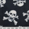 Skull and Crossbones Pirate Polar Fleece Anti Pil Fabric