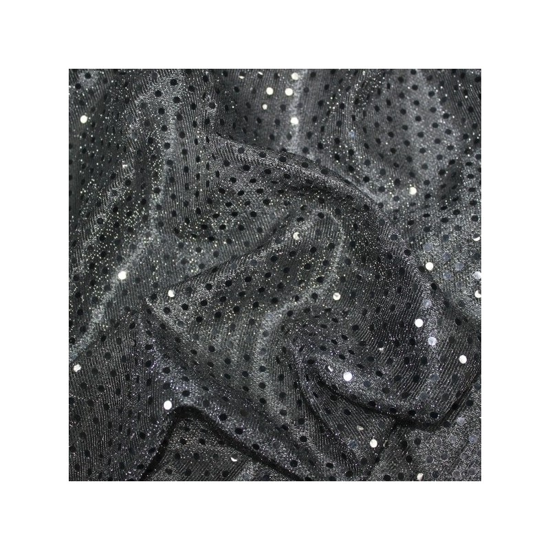 Sparkly Round Sequin 3mm Shiny Polyester Dress Craft Fabric