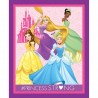 100% Cotton Fabric Springs Creative Disney Princess Belle Cinderella Rapunzel Tiana Panel