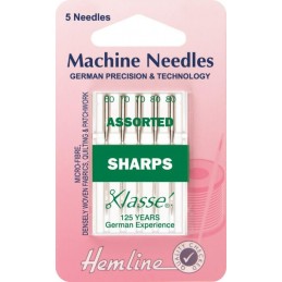 Hemline Sharps Machine Needles Various Styles And Types