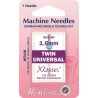 Hemline Twin Universal Sewing Machine Needles Klasse