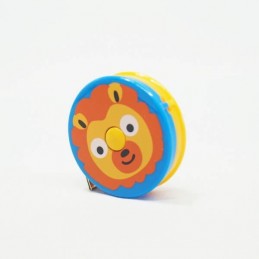 Jungle Zoo Animals Retractable 150cm/60" Length Tape Measure Craft