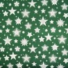 Make A Wish Festive Filled Stars Christmas Xmas 100% Cotton Fabric 140cm Wide