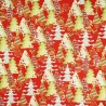 Fantastic Festive Christmas Trees Xmas 100% Cotton Fabric 140cm Wide
