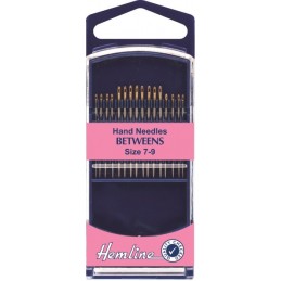 Hemline Premium Quilting/Betweens Hand Sewing Needles In Various Sizes