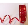 6mm Bertie's Bows Christmas Stars Red Or Green Metallic Satin Craft Ribbon