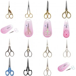 Hemline Set Fabric Scissors (21cm) & Embroidery Scissors (13.5cm) 