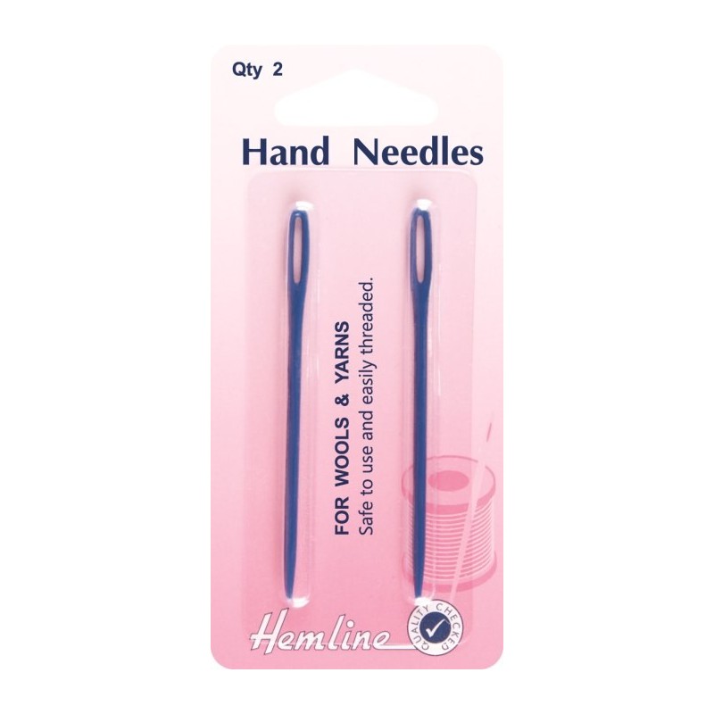 Hemline Yarn Needles 2 Pack Hand Sewing Needles 