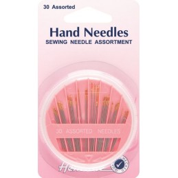 Hemline 30 Assorted Compact Hand Sewing Needles