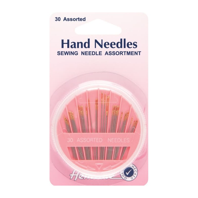 Hemline 30 Assorted Compact Hand Sewing Needles