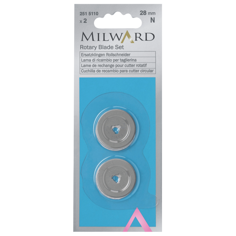 Milward Rotary Cutter 28mm, 45mm & 60mm + Replacement Blades