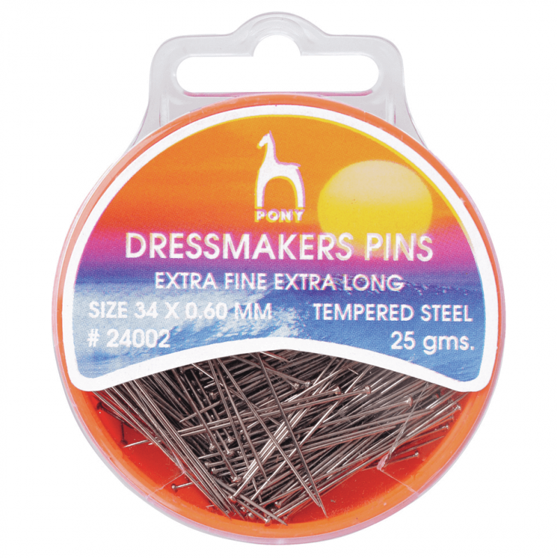 Pony Selection Of Pins & Safety Pins Dressmaking Sewing Craft
