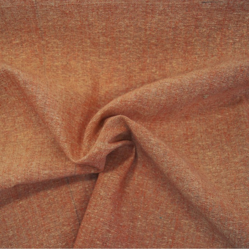 Plain Coloured 100% Silk Linen Look Upholstery Cushion Fabric