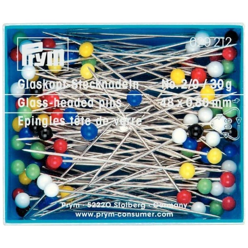 Prym Selection Of Sewing Pins Dressmaking Craft Sequin Pins