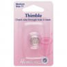 Hemline Selection Of Thimbles Sewing Quilting Leather Thimble