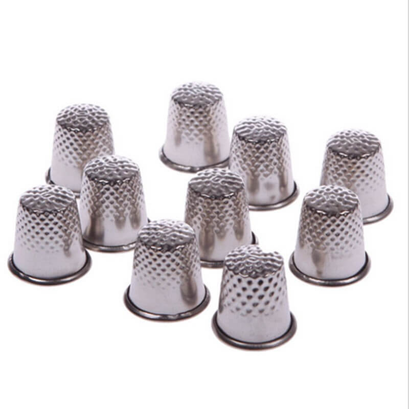 3 x Metal Thimble Sewing Thimbles Needlework Quilting 14mm To 18.5mm
