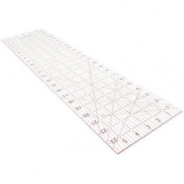 Janome Patchwork Ruler Imperial 6" x 24" or Metric 15cm x 60cm