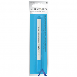 5. 2161132 Water Erasable Fabric Marker Pen Blue