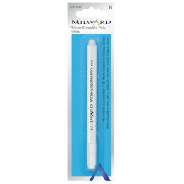 6. 2161133  Water Erasable Fabric Marker Pen White