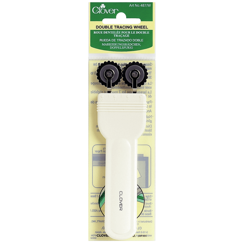 Clover Tracing Wheel Blunt Or Serrated Dressmaking Sewing