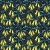 100% Cotton Fabric Nutex Forest Song Birds and Floral Flowers Collection
