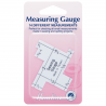 Hemline Sewing Measuring Gauge Set Imperial Inches Quilting