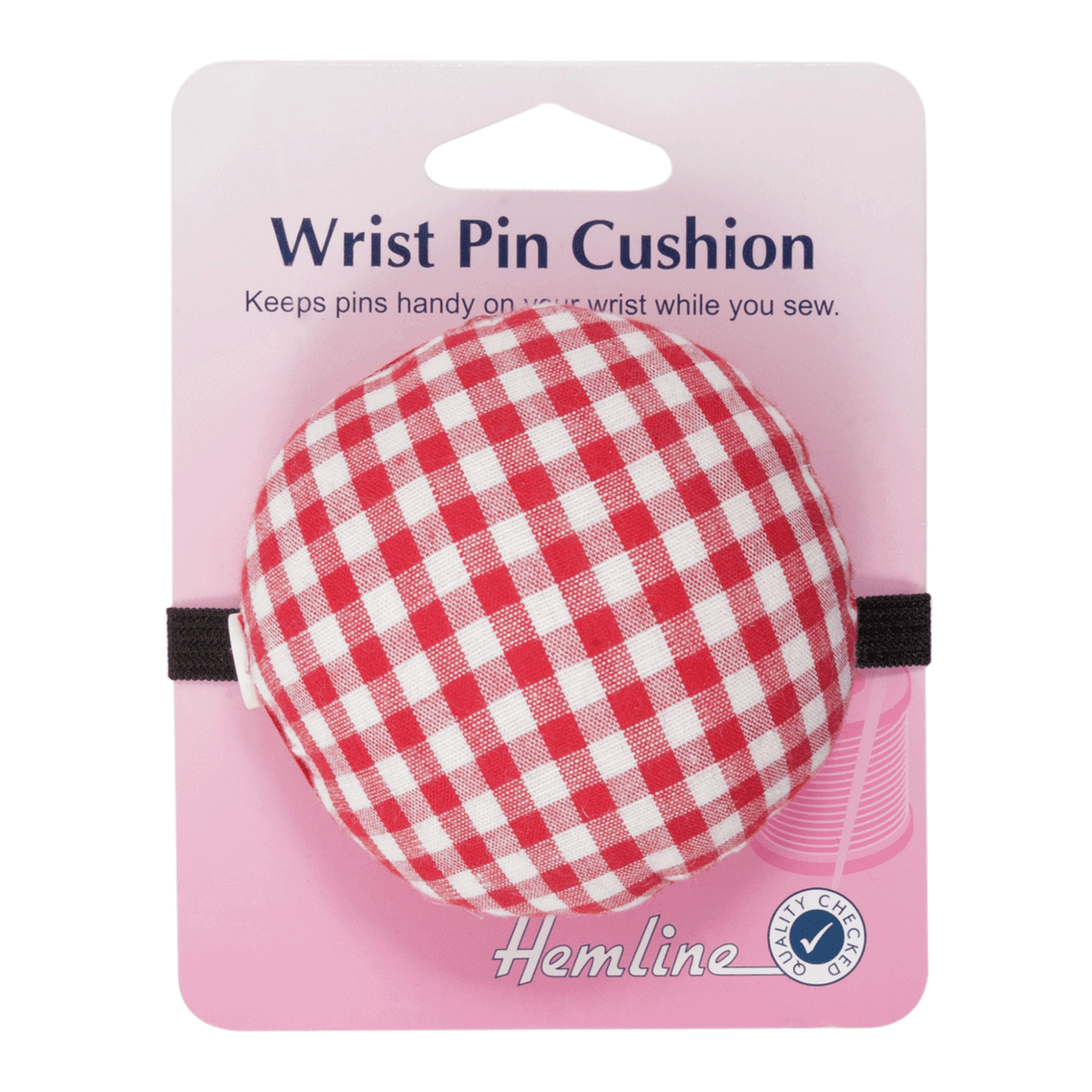 Hemline Sewing Pin Cushion for Wrist