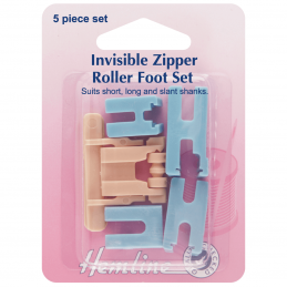 9. H163 Zipper Foot Roller Set Invisible 
