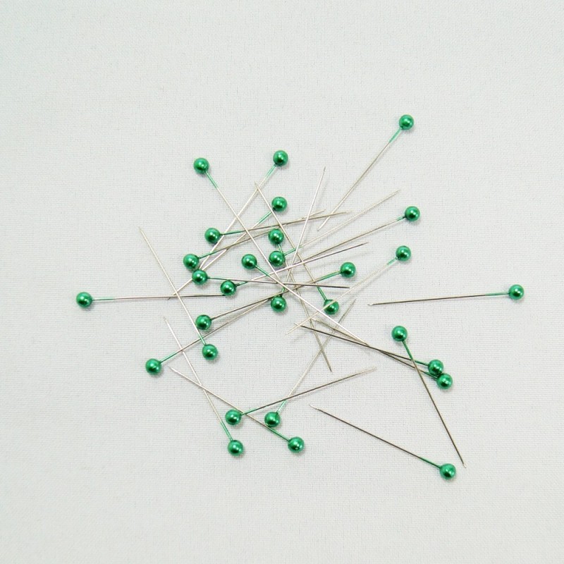 Sicai Colors Round Pearl Straight Head Pins Dressmaking Sewing Pins 480 Pcs Head pins 