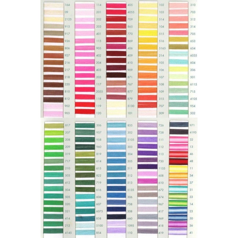 1 x 8m Trebla Embroidery Cross Stitch Thread Skeins 100% Cotton