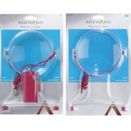 Milward Magnifying Glass with or Without Lamp Hands Free Cross Stitch