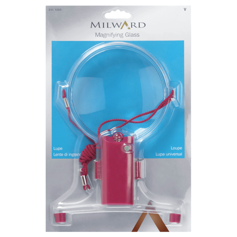 Milward Magnifying Glass with or Without Lamp Hands Free Cross Stitch