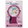 Hemline Magnifying Glass with or Without Lamp Hands Free Cross Stitch Magnifier