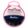 Hemline KAM Snaps 25 x 12.4mm Plastic  Poppers Fasteners Buttons