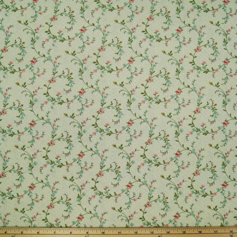 Northcott Julia's Hopelessly Romantic Garden Floral 100% Cotton Patchwork Fabric