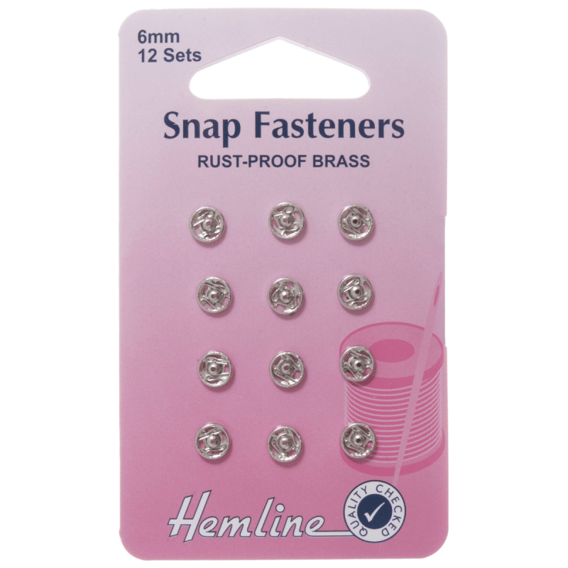 Sew Easy Assorted Snap Fasteners - Black